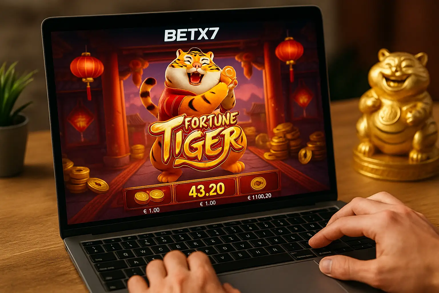 Fortune Tiger é um jogo imperdível no BETX7 Casino