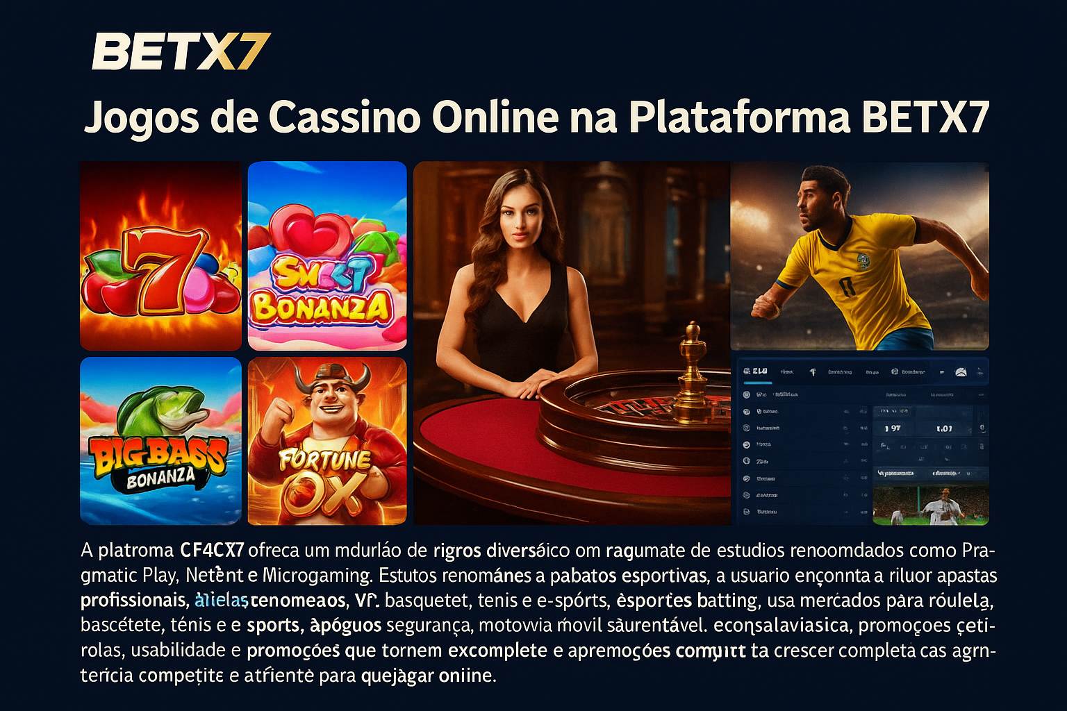 Jogos de cassino online BETX7