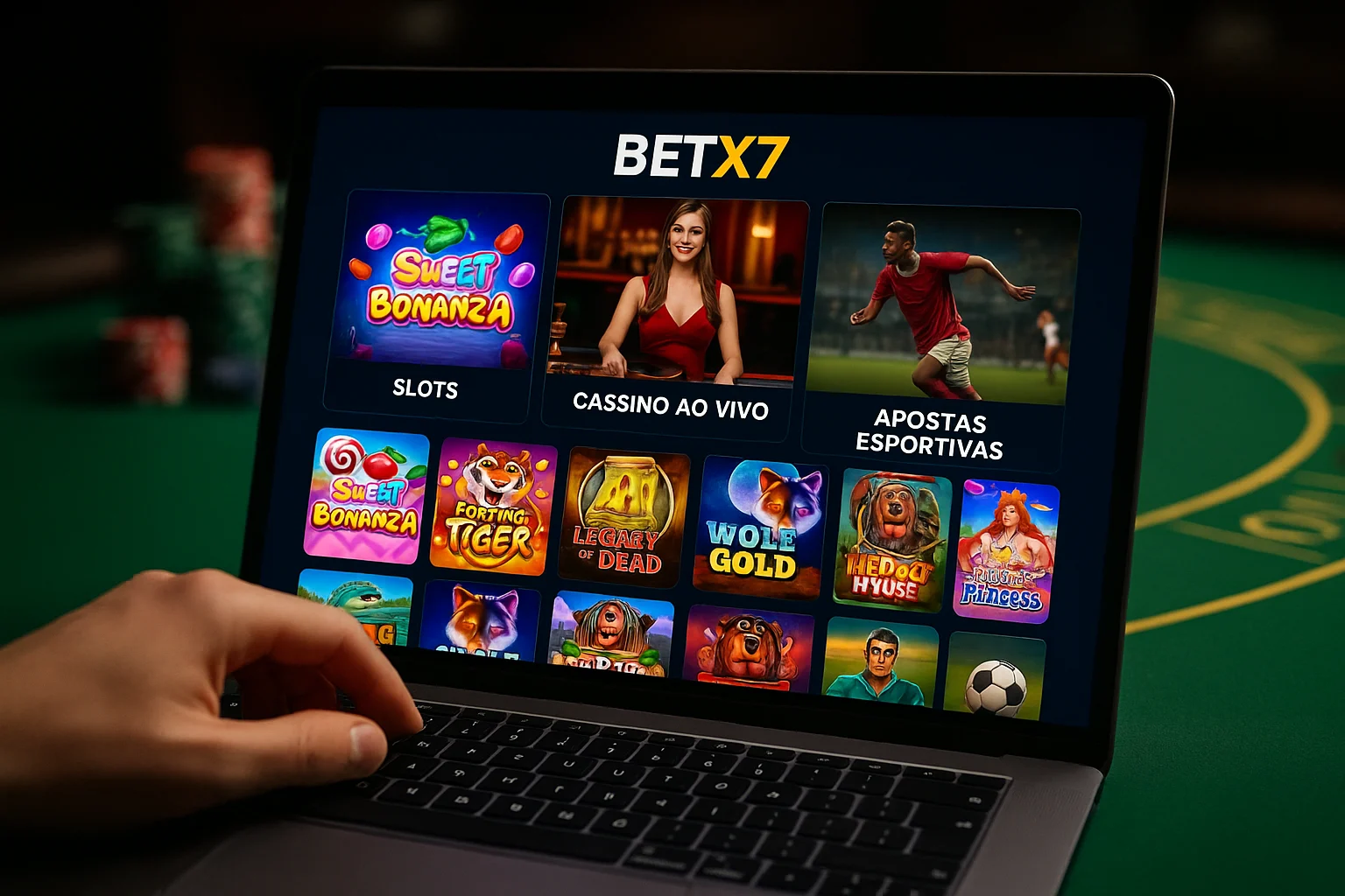 Jogos de cassino online inovadores e emocionantes na BETX7